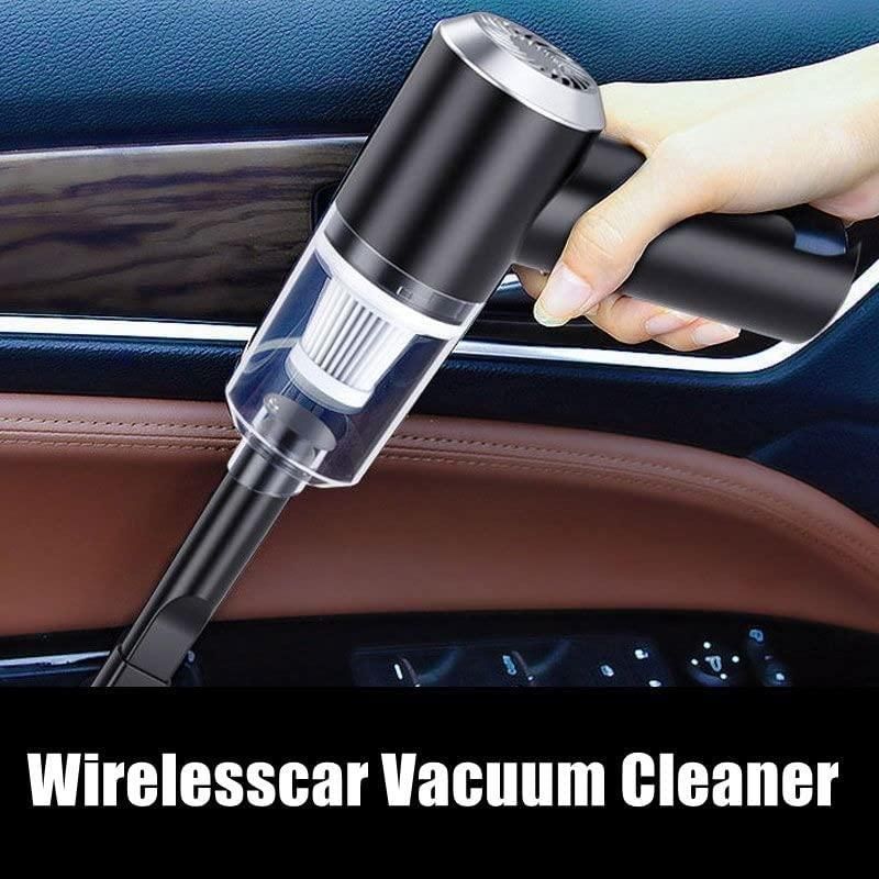 3IN1 Portable Car Vacuum Cleaner with Blower | USB Rechargeable Wireless Handheld Car Vacuum Cleaner Traveling,Portable,Rechargeable.