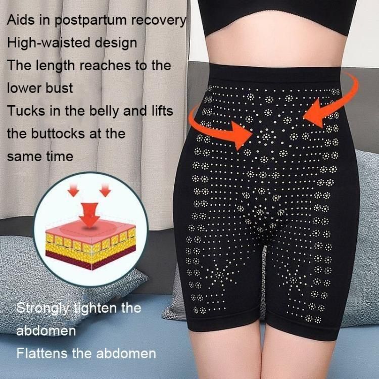 High-Waisted Abdominal Pants Postpartum Girdle Stomach Shaping Pants(Assorted Color)